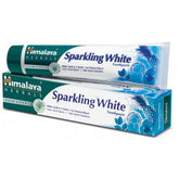 Funkelnde weiĂe Whitening-Zahnpasta ohne Fluorid 80g HIMALAYA